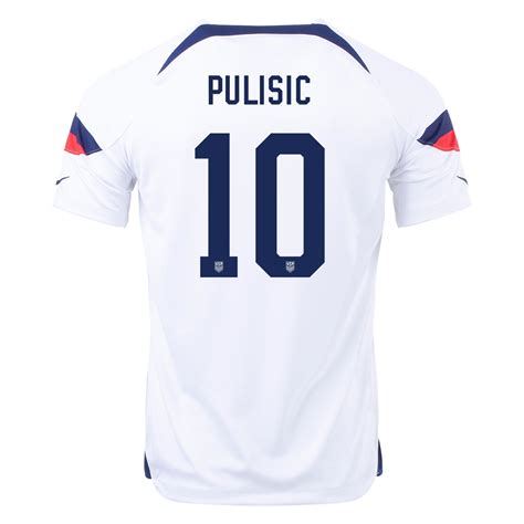 kid's replica nike christian pulisic usmnt home jersey 2022|Christian Pulisic Jerseys .